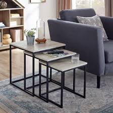 Find rustic living room furniture. China Home Furniture Set Rustic White 3 Piece Nesting Tables For Living Room China Home Furniture Set Glass Coffee Table