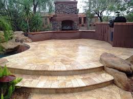 Numerous options exist for serviceable pool decking: Travertine Centurion Stone Of Arizona