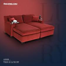 Cavallo Fortuna Media Lounge Sofa Bella Fabric 40 Colors Lounge Sofa Hometheater Seating Theater Sofa