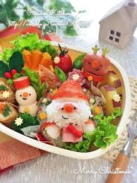 クリスマスキャラ弁教室お知らせ クリスマス お弁当 クリスマス キャラ弁 幼稚園 お弁当