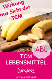 Tcm Lebensmittel Abc Banane Lebensmittel Gesunde Nahrungsmittel Tcm