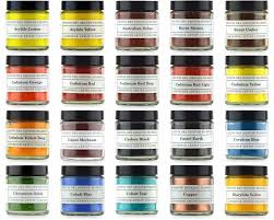 Colour Chart For Langridge Artist Colours