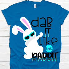 Free Free Dabbing Easter Bunny Svg