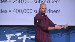 This form of persuasive speech is very energetic and pragmatic and therefore requires stories (lots of them), humor, and a call to action. Keynote Speaker And Author James Clear