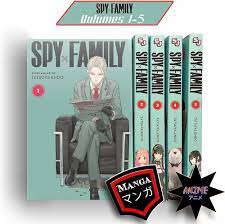 Spy X Family Manga Collection Set Volumes 1-5 With Exclusive Sticker Pack:  Amazon.com: Books