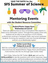 SRC Mentor Events | Society for Freshwater Science