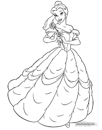 Choose your favorite coloring page and color it in bright colors. Beauty And The Beast Coloring Pages Disneyclips Com