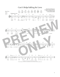Did you cover can't help falling in love with you on your ukulele? Elvis Presley Can T Help Falling In Love From The Daily Ukulele Arr Liz And Jim Beloff Sheet Music Pdf Notes Chords Love Score Ukulele Download Printable Sku 184437