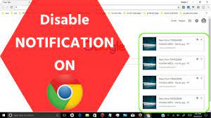 How To Disable Notification On Google Chrome Youtube