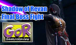 Once you reach the end of the story for star wars: Swtor Shadow Of Revan Final Boss Fight Youtube