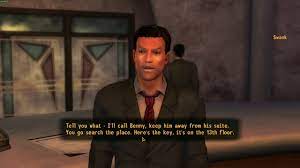 Fallout New Vegas: Killing Benny by talking to Swank first. - YouTube