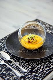Panna Cotta De Courge Au Curry Sable Parmesan Noisette Et Huile D Argan Hapjes Foodies Panna Cotta