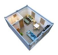 20FT Container House with 1 Bedroom Apartment - Prefab House ...