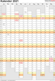 Dieser kalender 2021 entspricht der unten gezeigten grafik, also kalender mit kalenderwochen und feiertagen, enthält aber zusätzlich eine übersicht zum kalender, welcher feiertag in welchem bundesland gilt. Kalender 2021 Zum Ausdrucken Als Pdf 19 Vorlagen Kostenlos