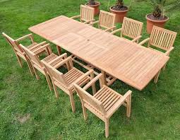 Polyrattan gartenmöbel set aus esstisch und 8 stühlen. Xxxl Echt Teak Gartengarnitur Mit Ausziehtisch 200 250 300cm 8 Stapelsessel Holz Sitzgruppe Gartengarnitur G Gartenmobel Ausziehtisch Outdoor Lounge Mobel