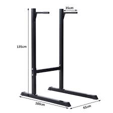 Appareil Abdominaux Barre A Dips Noir Taille Taille Unique Appareil Abdominal Abdominale Et Tube Acier