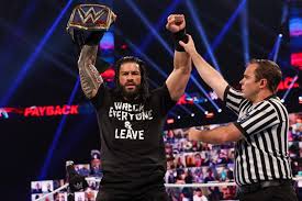 Roman reigns will put his universal championship on the line against his own cousin, jey uso, at wwe clash of champions! Roman Reigns Becomes New Champion At Payback 2020 Highlights Videos Grades And Best Moments Everything You Need To Know Wrestlingtv