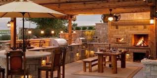 Before pouring the concrete make sure that all your water, power and gas lines are laid, because it will be hard to get them in there after it is poured. Simple Barbecue Patio Ideas Novocom Top