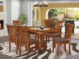 Maybe you would like to learn more about one of these? Amazon Com 7 Pc Dining Room Set Oval Dining Table With Leaf And 6 Dining Chairs Furniture Decor