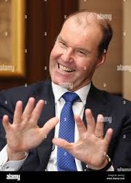 Christophe Weber, the CEO of Takeda Pharmaceutical Company Limited. speaks  during an interview conducted by Yomiuri Shimbun in Tokyo