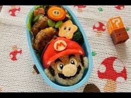 "Rice ball lunch Super Mario