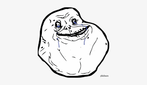 Sad face meme png collections download alot of images for sad face meme download free with high quality for designers. Sad Thinking Meme Forever Alone Face Png Png Image Transparent Png Free Download On Seekpng