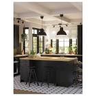 KARLBY countertop for kitchen island, oak/veneer, 188x106.7x3.8 cm (74x42x11/2