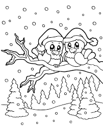 Penguins are always popular with little kids and mine are no exception. Winter Birds Free Coloring Printables Topcoloringpages Net