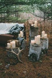 Nordic Inspired Woodland Wedding Ruffled Woodland Wedding Nordic Wedding Outdoor Fall Wedding