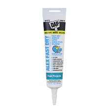 Latex paint scrape off as much of the dried paint as you can with a knife. Alex Fast Dry Acrylic Latex Caulk Plus Silicone Dap Products