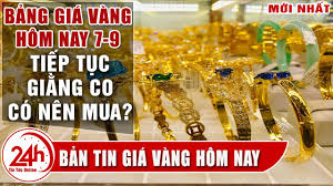 Gia Vang Hom Nay 7 9 Con Giảm Ko Bảng Gia Vang 18k Cập Nhật Mới Tổng Hợp Gia Vang Hom Nay Tt24h Youtube
