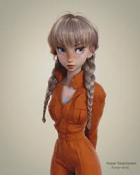 Artstation Puma Braid Tutorial Nazar Noschenko Blender Models Braid Tutorial Character Modeling