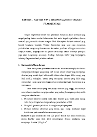 Penyakit lain yang dipengaruhi oleh genetik, yaitu kanker, alergi, penyakit jantung, penyakit ginjal atau penyakit mental. Doc Faktor Faktor Yang Mempengaruhi Tingkat Fragmentasi I Komang Arif Budiasa Academia Edu