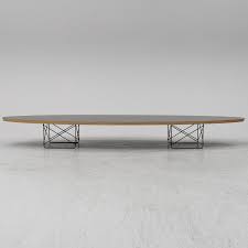 I love the eames surfboard table and really liked the idea of it's shape for that room. Charles And Ray Eames A Surfboard Coffee Table Bukowskis
