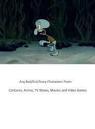 Sep 06, 2020 · 10 squidward memes that speak to our tired souls. Squidward Runs Away From Who Blank Meme By Combusto82 On Deviantart