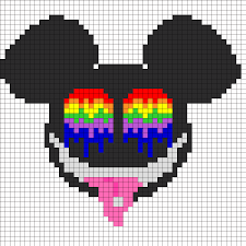 Image Result For Deadmau5 Perler Bead Pattern Pixel Art Pattern Perler Bead Art Pixel Art