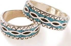 Native American Wedding Rings Native American Wedding Rings Western Wedding Bands Turquoise Wedding Rings