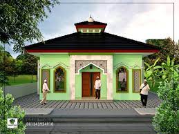 Kemudian pada desain ini, kita bisa lihat sebuah mushola dengan konsep interior yang sederhana dengan penambahan interior yang khas dengan nuansa yang islami. Contoh Desain Mushola Sederhana Pelephante