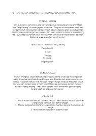 More images for contoh kertas kerja lawatan ke rumah orang tua » Doc Kertas Kerja Lawatan Ke Rumah Jagaan Orang Tua Nor Wahyuni Academia Edu