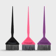 Framar Big Daddy Hair Color Brush Set Hair Dye Brush 3 Pack Extra Wide Tint Brush Coloring Brush Hair Color Applicator Brush