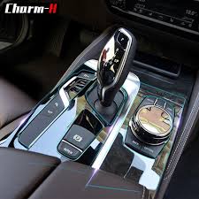 Self Healing Interior Trim Protection Film Gear Shift Panel Dashboard Sticker For Bmw F10 F11 F07 Z4 E89 F25 F26 G30 F1 Interior Trim Car Interior Bmw 5 Series