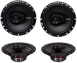 Shop for rockford fosgate speaker systems at walmart.com. Amazon Com 4 New Rockford Fosgate R165x3 6 5 180w 3 Way Car Audio Coaxial Speakers Stereo Electronics