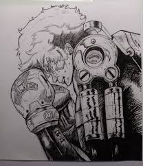 Inking Joe Megalo Box Anime Drawings Sketches Manga Tattoo Drawings