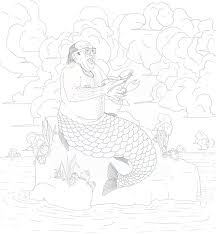 Now you can easily grab some of these colors and drop them into the swatches palette in illustrator. Download This Free Danny Devito As A Merman Coloring Sheet Boing Boing