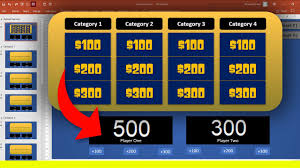 Create your own game in minutes. How To Make Jeopardy Game In Powerpoint With Scoreboard Free Download Powerpoint Game Templates Youtube
