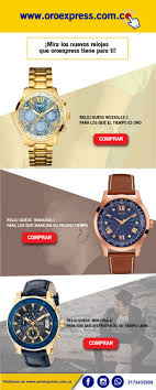 Campana E Mail Marketing Relojes Guess Marca Guess Relojes Guess Guess Reloj