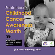 Violet's Village Partners with CureSearch for Childhood Cancer Awareness