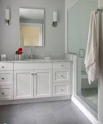 Light Gray Walls With Darker Gray Floor Gray Tile Bathroom Floor Grey Bathroom Tiles Grey Bathroom Floor