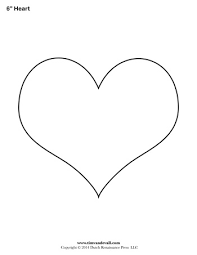 blank heart template 350 tim s printables