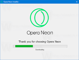 Opera is a secure web browser that is both fast and rich in features. Download Opera Neon Offline Installer